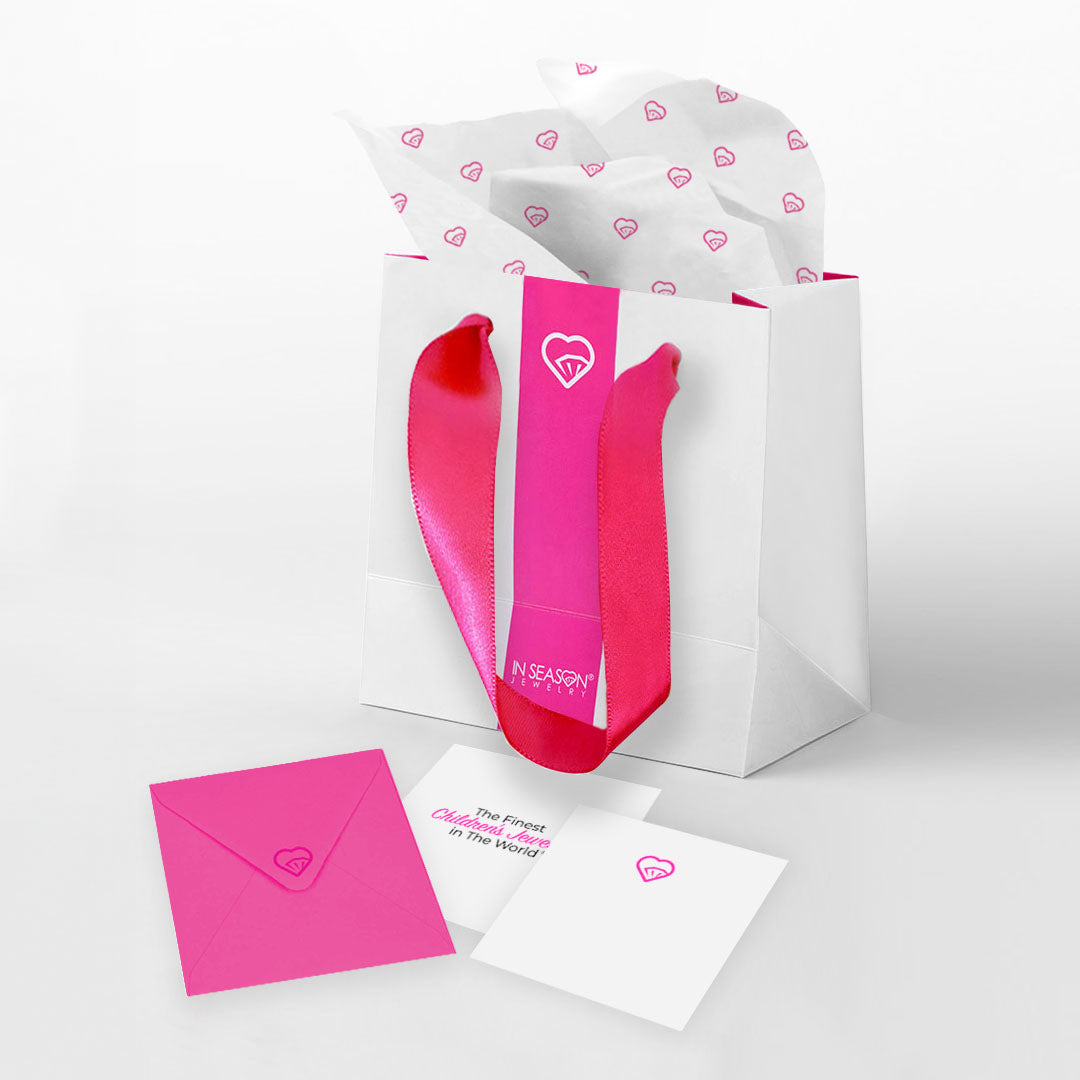 Deluxe Gift Set: Bag, Heart Tissue, & Personalized Card
