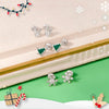 Christmas Magic Kids / Girls Earrings Screw Back Set - Sterling Silver