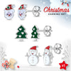 Holiday Cheer Kids / Girls Earrings Jewelry Set - Sterling Silver