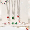 Jolly Christmas Santa Kids / Children's / Girls Jewelry Set - Sterling Silver