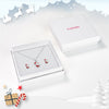 Christmas Santa Kids / Children's / Girls Jewelry Set - Sterling Silver