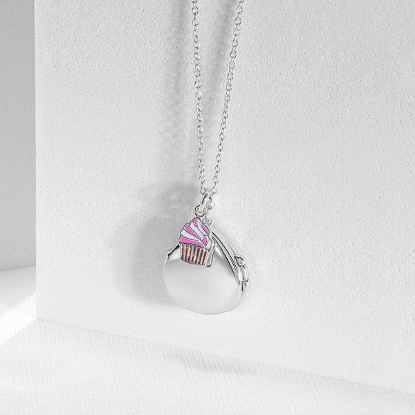 Whipped Cupcake Charm For Girls