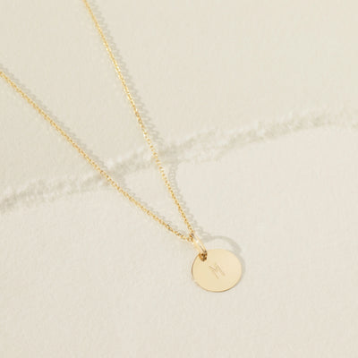 14k Gold Petite Engravable Circle Kids / Children's / Girls for Charm Bracelet