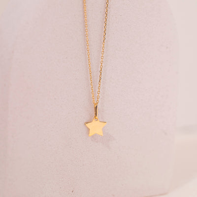 14k Gold Polished Star Kids / Children's / Girls for Charm Bracelet