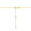 14k Gold Engraved Tilted Heart Women's Pendant