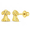 Puppy Dog Pal Kids / Children's / Girls Earrings Screw Back - 14k Gold over Sterling Silver