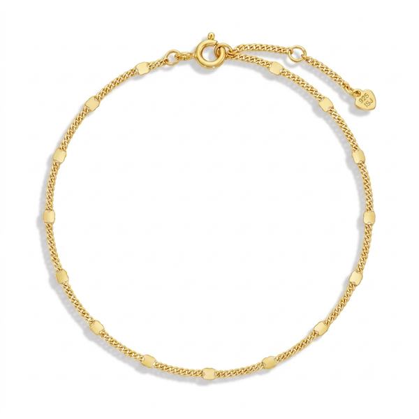 Mirrored Chain Women's Plated Bracelet