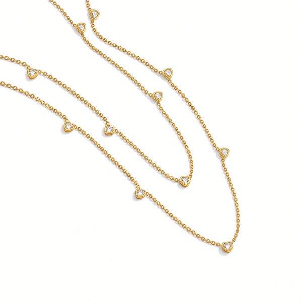 Heart Station Mommy & Me Necklaces