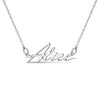 Wisk Custom Name Kids / Children's Necklace - Sterling Silver