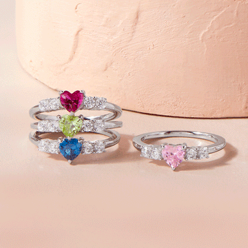 Color Rings Baby Baby Rings | Tiny Rings for Baby Girls in Gold & Silver