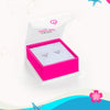Whale Tail Kids / Children's Earrings Screw Back - Sterling Silver