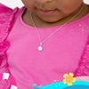 The Perfect Daisy Toddler/Kids Necklace Enamel - Sterling Silver