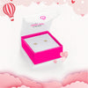 14k Gold Tiny Open Heart Baby / Toddler Earrings Safety Screw Back