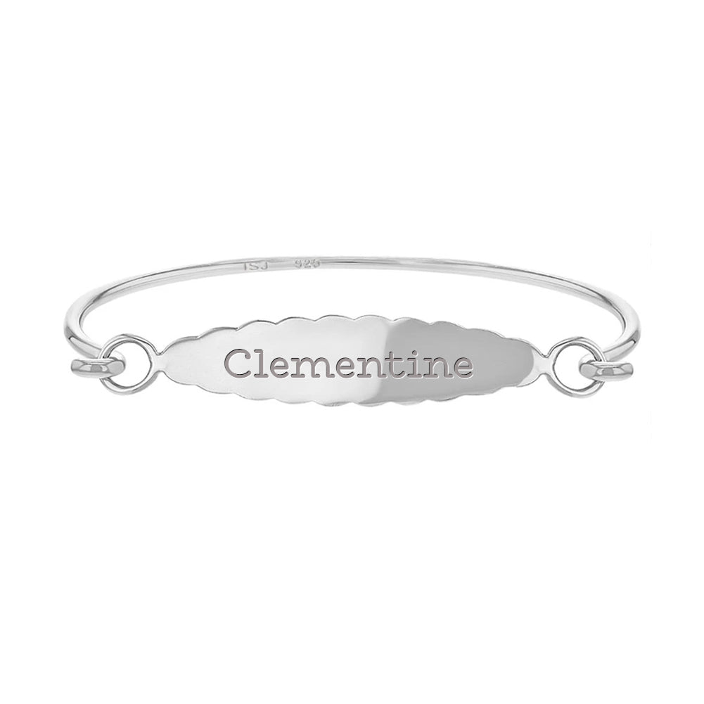 Sterling Silver Name Bracelet, Baby Name Bracelet, Gifts for New Mom,  Custom Name Bracelet, Personalized Name Bracelet for Women - Etsy