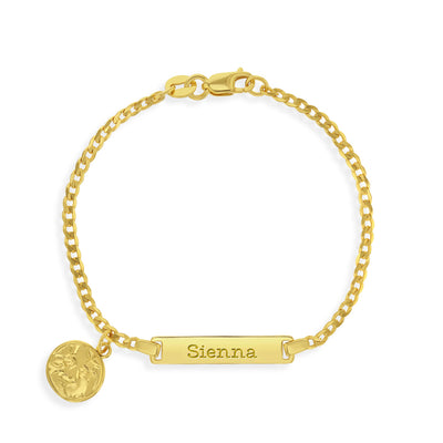 Gold Plated Bluebird of Happiness Padlock Bracelet — The Jewel Shop