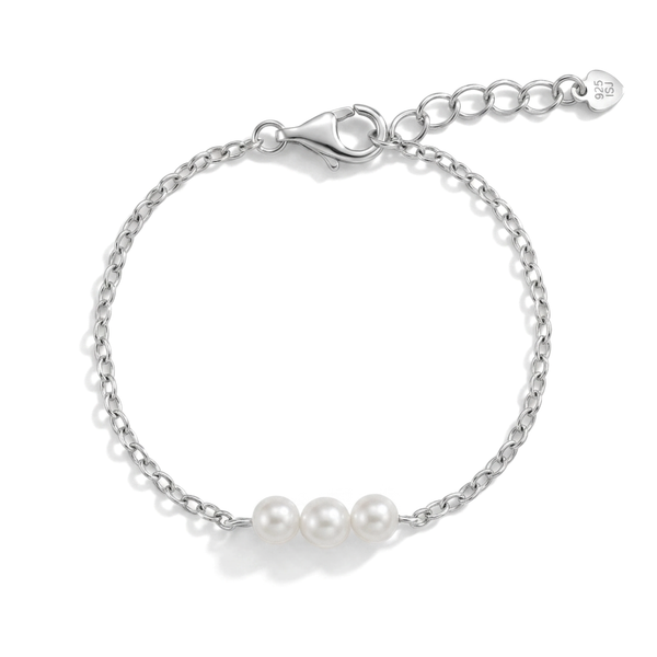 Freshwater Pearl & Link Toddler Bracelet