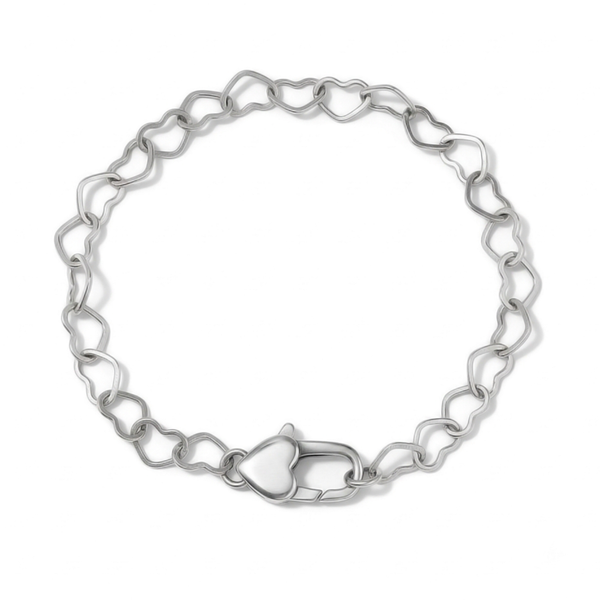 Heart Link Children's Chain Bracelet