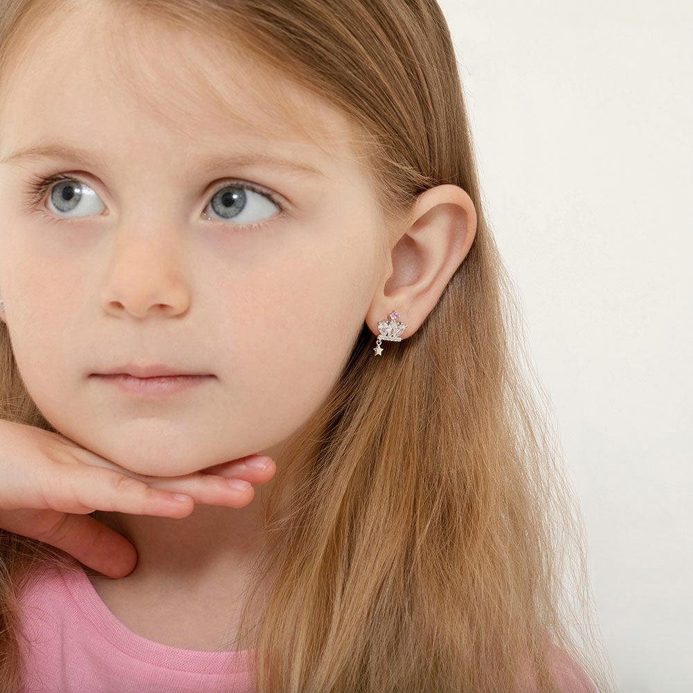 Amazon.com: 20 Pairs Kids Hoop Earrings for Girls Sensitive Ears -  Hypoallergenic Hoop Earrings Set for Kids - Small Hoop Earrings for Teen  Girls - Animal Earrings Charm Hoop Earrings for Teens