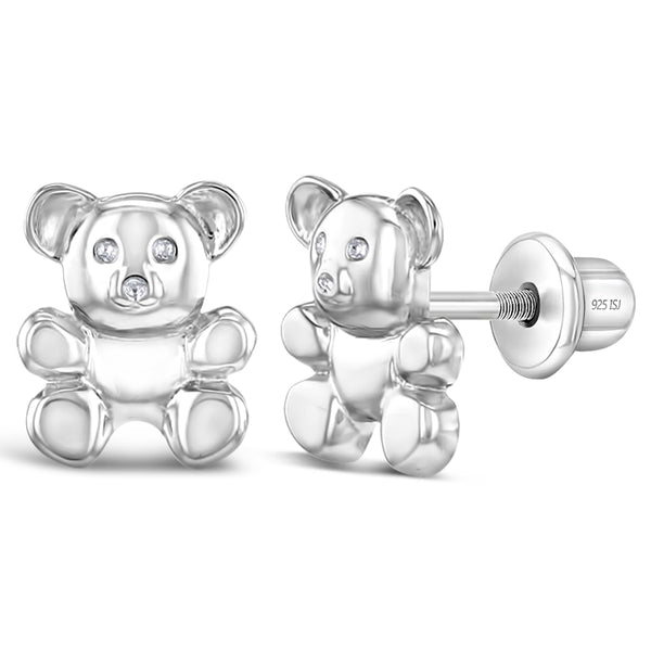My Teddy Bear Toddler Earrings