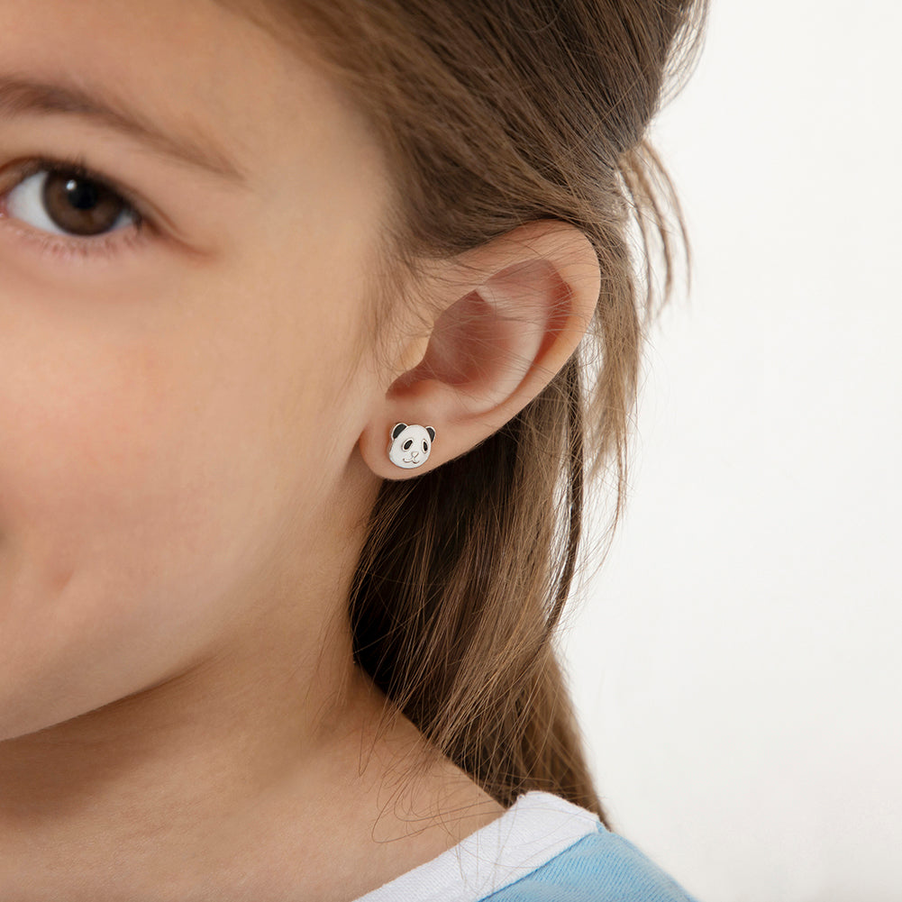 kesardeep impex Girl Cute Panda Earring In 925 Sterling Silver at Rs 999/pair in Jaipur kesardeep impex Girl Cute Panda Earring In 925 Sterling Silver at Rs 999/pair in Jaipur