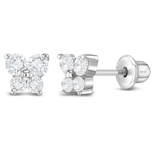 Teenie Tiny Butterfly Toddler Earrings