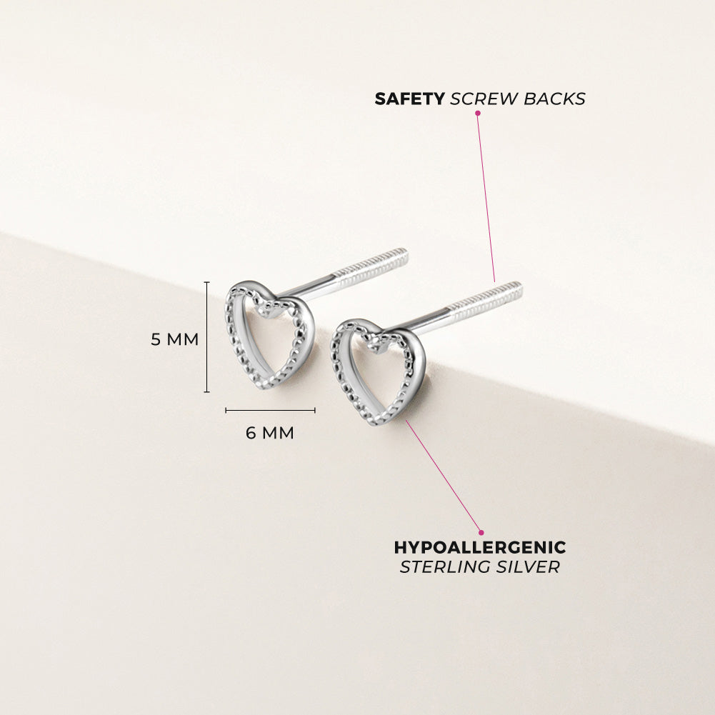 Children's, Teens' and Mothers' Earrings: Two Earrings in One. Surgica –  Baby Jewels