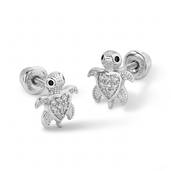 Adorable Turtle Girl Earrings