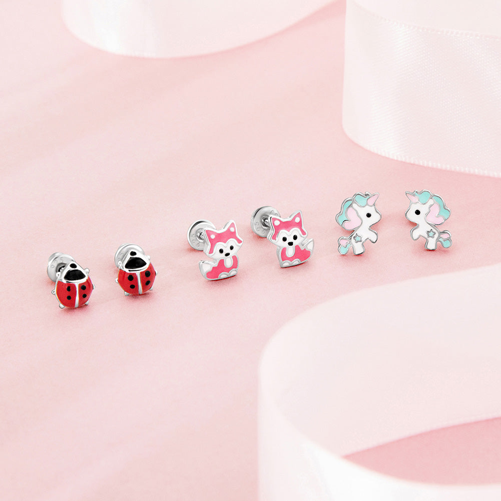 Earring backs for babies and young children - LOX
