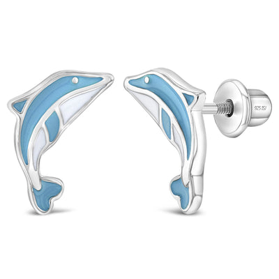 Laimons Meisjes Kids Kids Oorbellen Kindersieraden Wolf Hond 9mm Geoxideerd Glans Sterling Zilver 925, Zilver Laimons Meisjes Kids Kids Oorbellen Kindersieraden Wolf Hond 9mm Geoxideerd Glans Sterling Zilver 925, Zilver