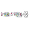 Sweet Tooth Candy Kids / Children's / Girls Earrings Enamel - Sterling Silver