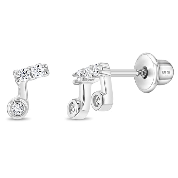 Mixed Musical Notes Girl Earrings