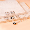 Soccer Ball Kids / Children's / Girls Pendant/Necklace - Sterling Silver