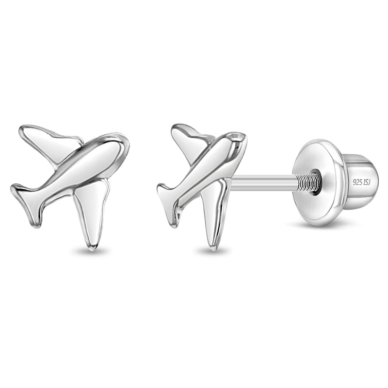 Tiny Traveler Kids / Children's / Girls Earrings Screw Back Sterling