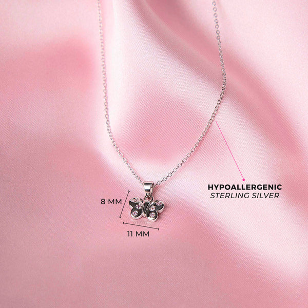 Fluttering Butterfly Children's Necklacae