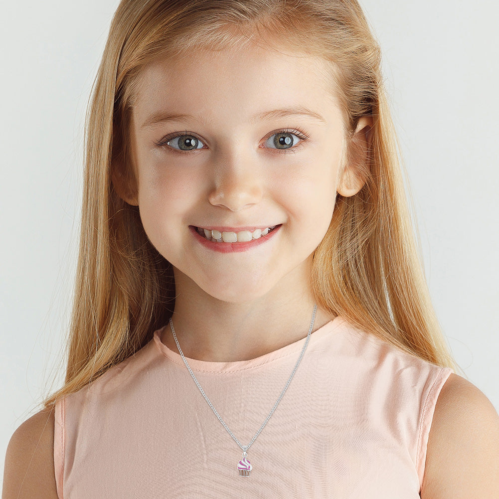 Sterling Silver Kids Dainty Personalized Name Necklace | Jewlr