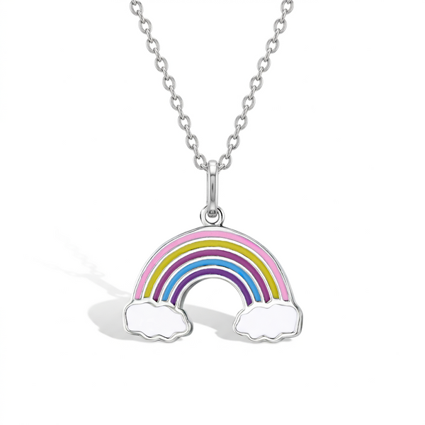 Colorful Rainbow Kids Necklace