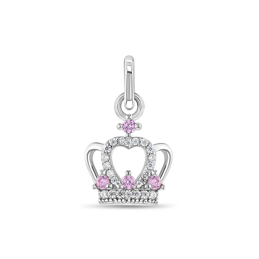 Pink & Clear Crown
