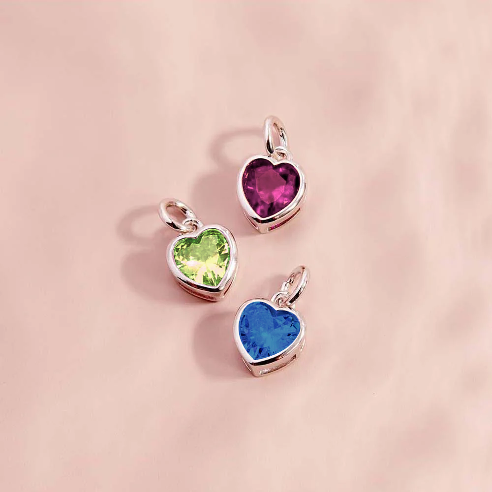 Cuore In Vetro Soffiato Peridoto – Regalo Di Compleanno Agosto – Amicizia Birthstone – 8x8 Cm