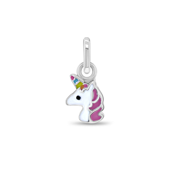 Rainbow Unicorn Charm For Girls