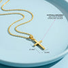 Tiny Cross Toddler / Kids / Boys Pendant/Necklace - Sterling Silver