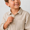 Flat Cross Kids / Boy's / Boys Pendant/Necklace - 14K Gold Over Sterling Silver