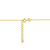 Flat Cross 16mm Toddler / Kids / Girls Pendant/Necklace Religious - 14K Gold Over Sterling Silver