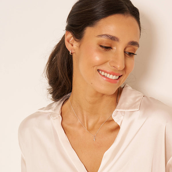 Bold Small Women's Huggie Hoops
