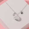 Soccer Player Pear Kids / Teen Locket/Necklace With Charms - Sterling Silver