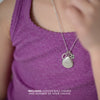 Soccer Player Pear Kids / Teen Locket/Necklace With Charms - Sterling Silver