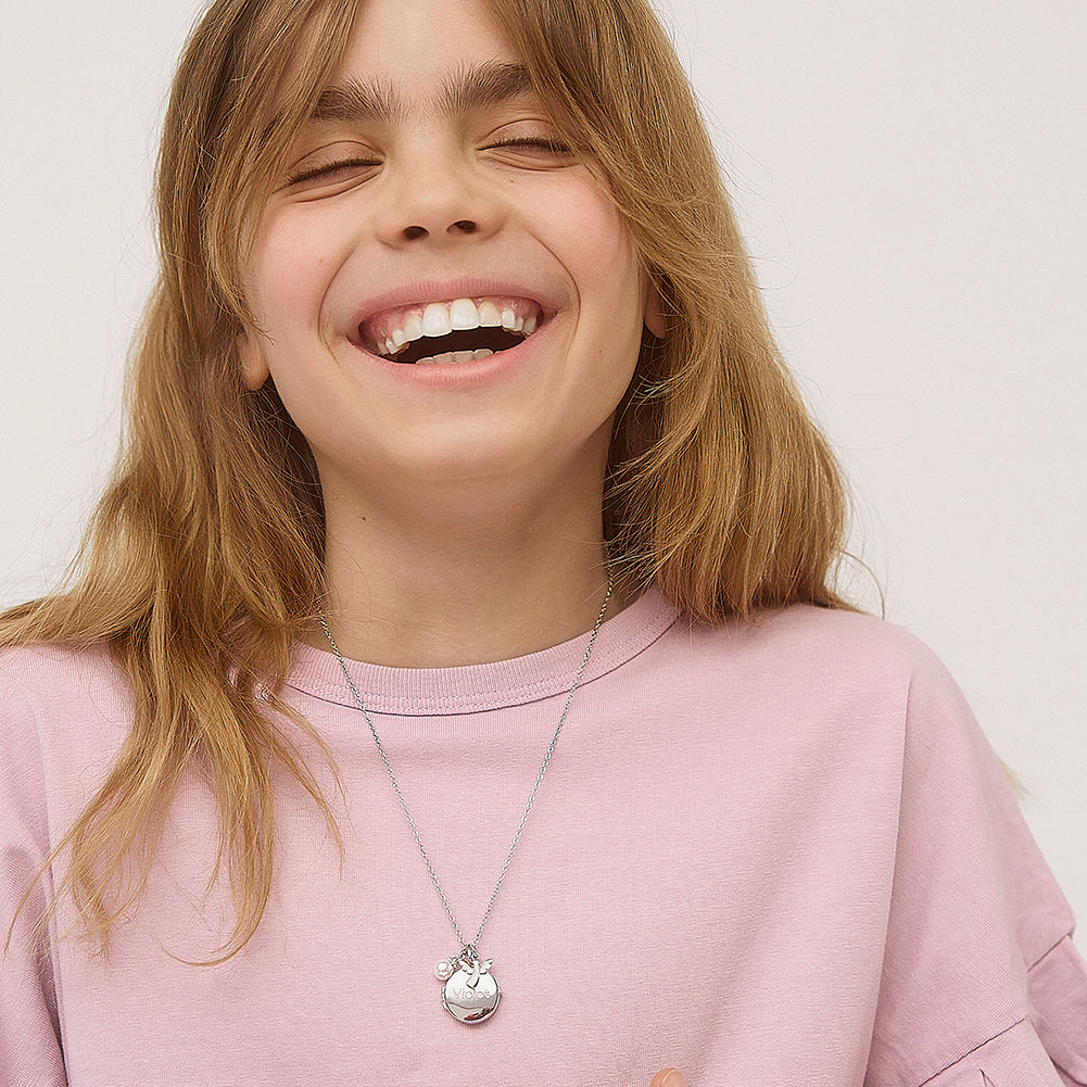 Little Girl Locket Necklace – Olive Bites Studio