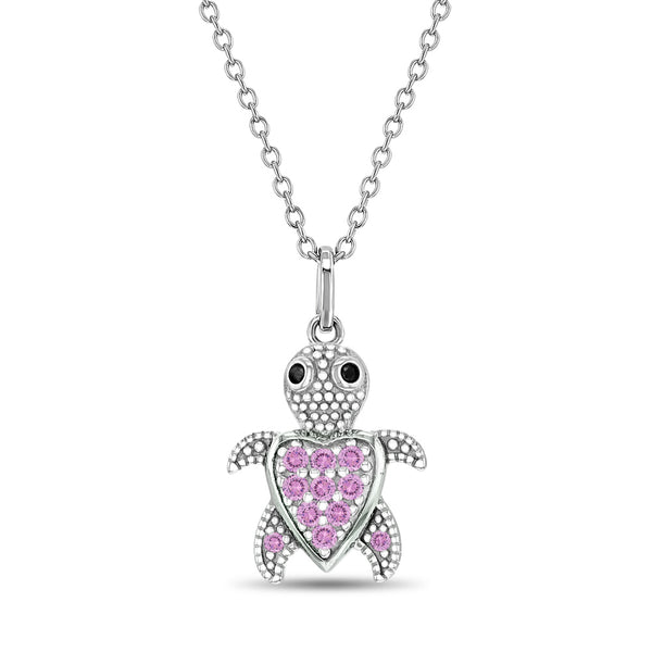 Adorable Turtle Children's Pendant Necklace