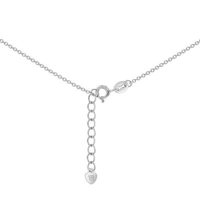 Buy morir Silver Plated Brass Half Moon Shape Pendant with Chain (Kids)  Online at Best Prices in India - JioMart.