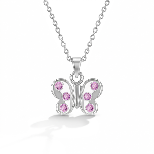 Fluttering Butterfly Children's Necklacae