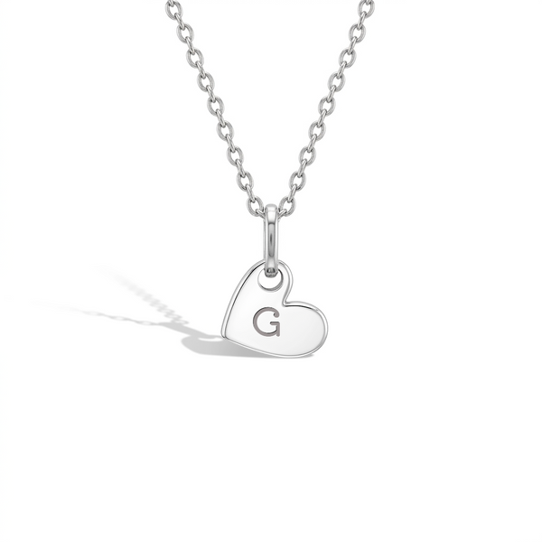 Tiny Hangin' Heart Girls Necklace